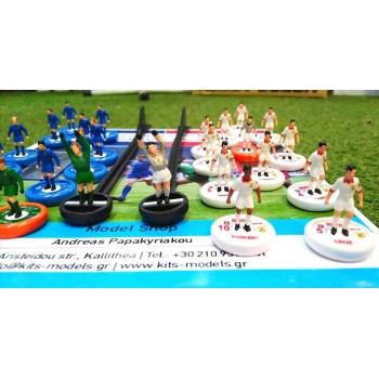 Subbuteo Andrew Table Soccer Set Manchester United Benfica European Cup Final 1967-68 on WSB  Professional bases